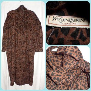 Yves Saint Laurent Smock Dress w/Balloon Sleeves